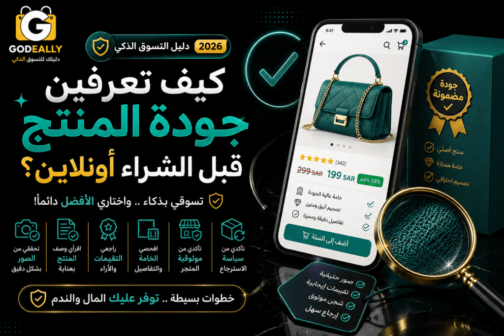 جودة المنتج قبل الشراء